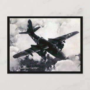 Cartão Postal Antigo - Douglas A-20 "Havoc"
