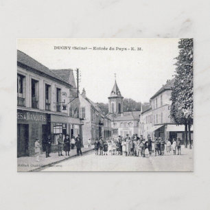 Cartão postal antigo - Dugny, Seine-Ruas-Denis, F