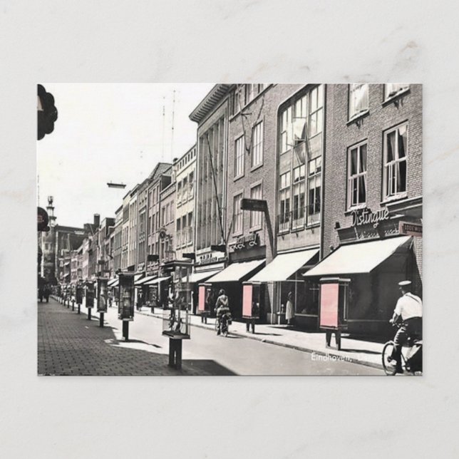 Cartão postal antigo - Eindhoven, Nederland (Frente)