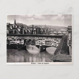 Cartão Postal Antigo - Florença (Firenze), Itália