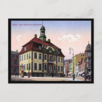 Cartão postal antigo - Hamburg Altona, Alemanha