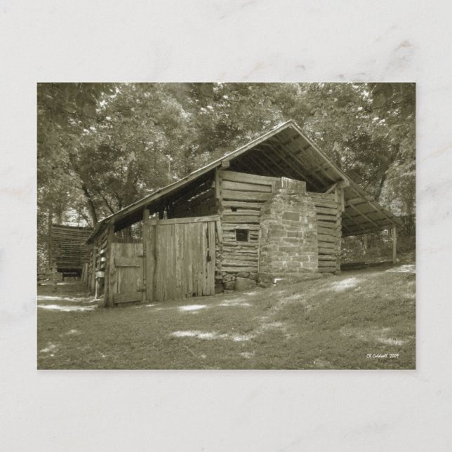 Cartão Postal Antigo Homestead (Frente)