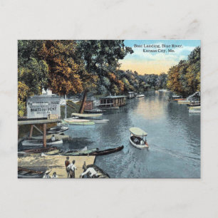 Cartão postal antigo - Kansas City, Missouri, EUA