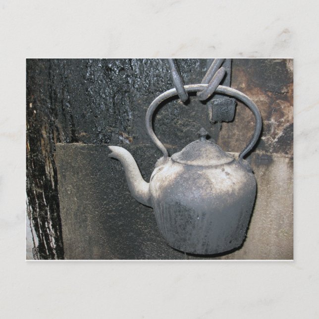 Cartão Postal Antigo Kettle Irlandês (Frente)