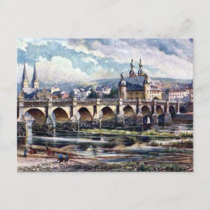 Cartão postal antigo - Koblenz, Alemanha