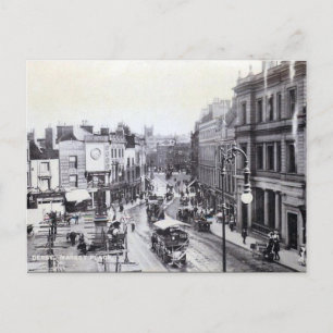 Cartão Postal Antigo - Local De Mercado, Derby