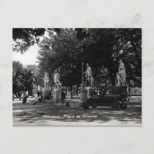 Cartão Postal Antigo - Madrid, Espanha
