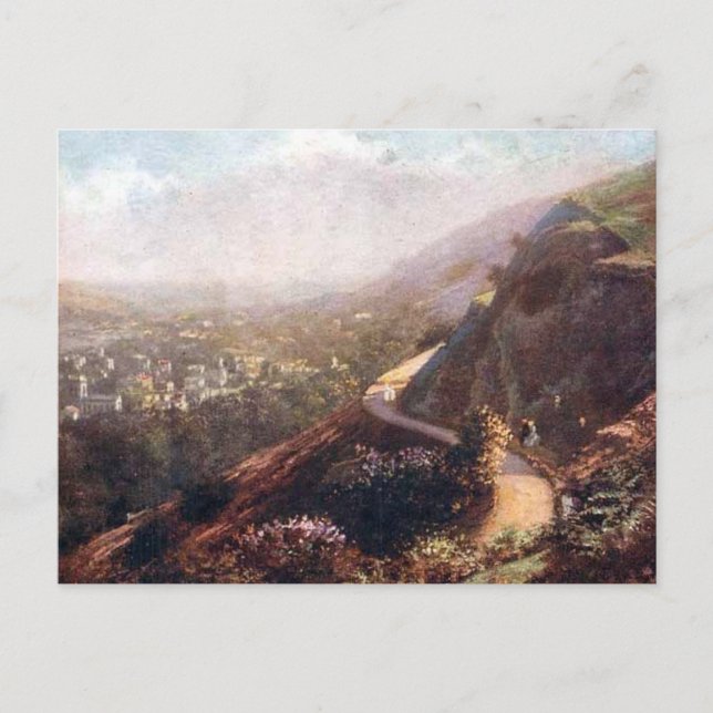 Cartão postal antigo - Malvern, Worcestershire (Frente)