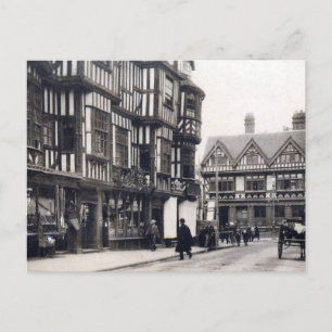 Cartão postal antigo - Mansão da Irlanda, Shrews