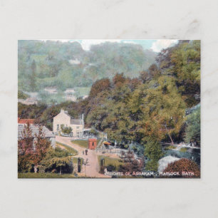 Cartão postal antigo - Matlock Bath, Derbyshire