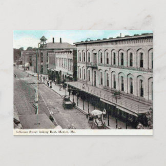 Cartão postal antigo - México, Missouri, EUA
