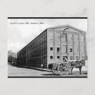 Cartão postal antigo - Natchez, Mississippi