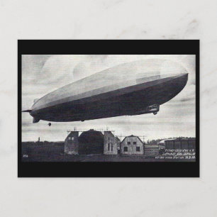 Cartão postal antigo - Navio "Graf Zeppelin"