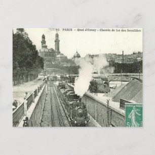 Cartão Postal Antigo - Paris, Quai d'Orsay