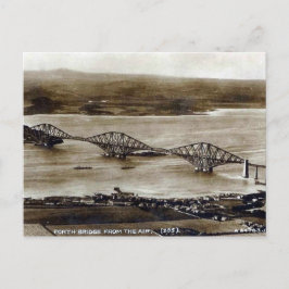Cartão postal antigo - Ponte Ferroviária Forte