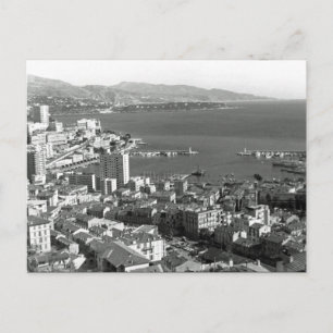 Cartão Postal Antigo Principado de Mônaco porto Monte Carlo