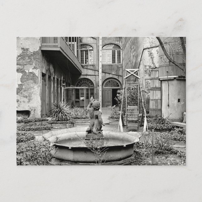 Cartão Postal Antigo Quarto Francês (Frente)