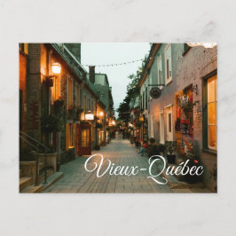Cartão Postal Antigo Quebec, Canadá