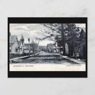 Cartão postal antigo - Richford, Vermont, EUA