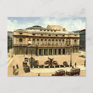 Cartão postal antigo, Roma, Teatro Reale dell'Ope