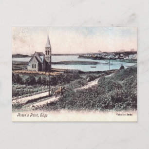 Cartão postal antigo - Ross's Point, Co Sligo, Ir