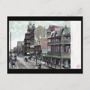 Cartão postal antigo - Rua Pritchard, Joanesburgo