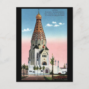 Cartão postal antigo - Russische Gedächtniskirch