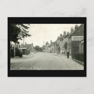 Cartão postal antigo, Shipston-on-Stour, Warwicksh