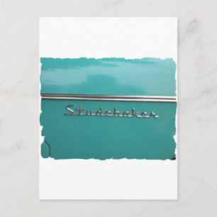 Cartão Postal antigo show clássico de carro pic raw 021