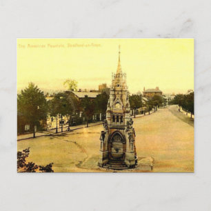 Cartão postal antigo - Stratford-on-Avon, Warwick