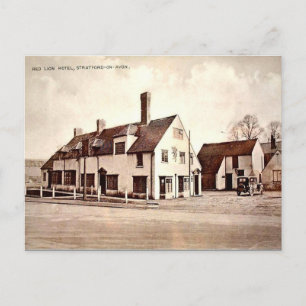 Cartão postal antigo - Stratford-on-Avon, Warwick
