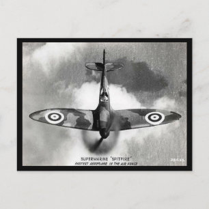 Cartão Postal Antigo - Supermarine "Spitfire"