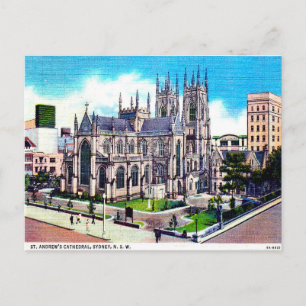 Cartão postal antigo - Sydney, Nova Gales do Sul