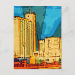 Cartão Postal Antigo Templo - Hayden Flour Mill