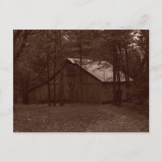 Cartão Postal Antigo Time Barn