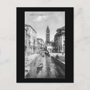 Cartão postal antigo - Veneza, Itália