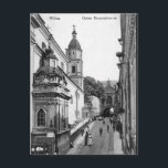 Cartão postal antigo - Vilnius, Lituânia<br><div class="desc">Este cartão postal é uma reprodução de um cartão postal antigo de Vilnius,  Lituânia.</div>