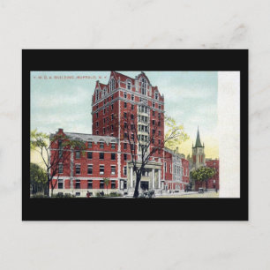 Cartão Postal Antigo - YMCA, Buffalo, NY