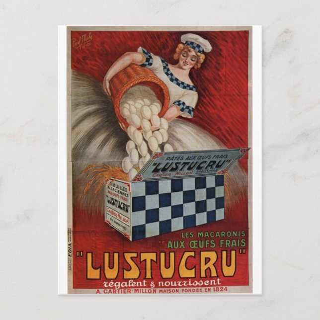 Cartão Postal Antigos Afficantes (Frente)