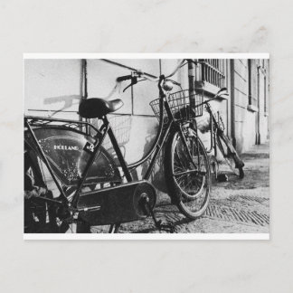 Cartão Postal Antigos Bicicletas em Innsbruck, Áustria