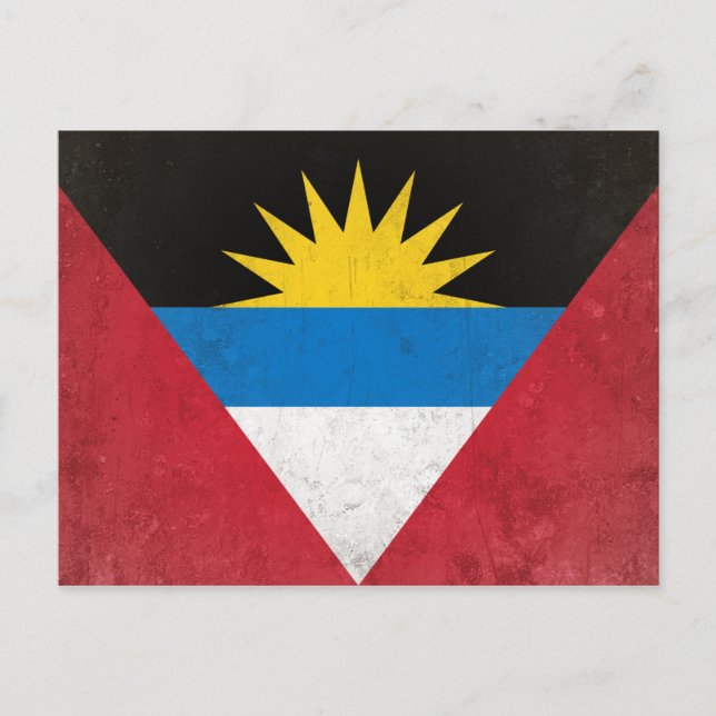 Cartão Postal Antígua e Barbuda (Frente)