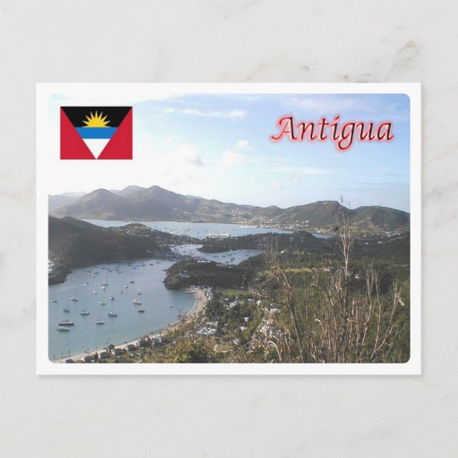 Cartão Postal Antígua e Barbuda - Antígua - (Frente)