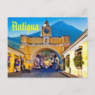 Cartão Postal Antígua, Guatemala, América Central
