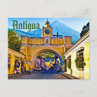 Cartão Postal Antígua, Guatemala, América Central