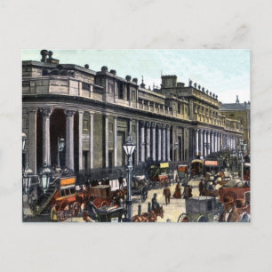 Cartão Postal Antiguidade do Vintage London Bank of England