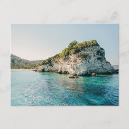 Cartão Postal Antipaxos coast, view at Paralia Voutoumi, Greece