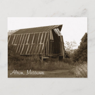 Cartão Postal Antique Barn no Missouri