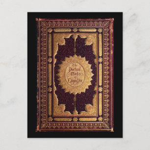 Cartão Postal Antique Edgar Allan Poe