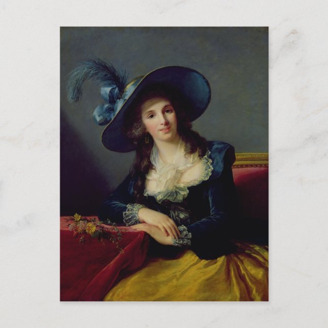 Cartão Postal Antoinette-Elisabeth-Marie d'Aguesseau (Frente)