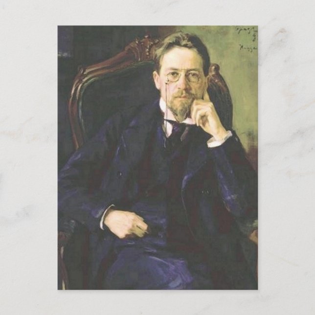 Cartão Postal Anton Chekhov 1898 (Frente)